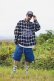 画像6: MAYO メイヨー FRONT LOGO EMBROIDERY CHECK SHIRT{-BFS} (6)