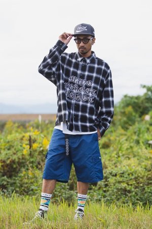 画像7: MAYO メイヨー FRONT LOGO EMBROIDERY CHECK SHIRT{-BFS}