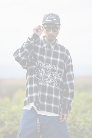 画像8: MAYO メイヨー FRONT LOGO EMBROIDERY CHECK SHIRT{-BFS}