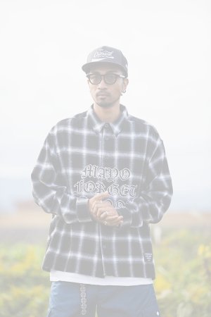 画像9: MAYO メイヨー FRONT LOGO EMBROIDERY CHECK SHIRT{-BFS}