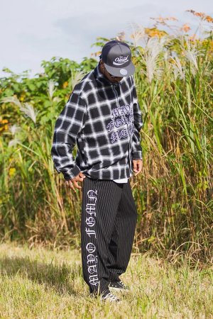 画像10: MAYO メイヨー FRONT LOGO EMBROIDERY CHECK SHIRT{-BFS}