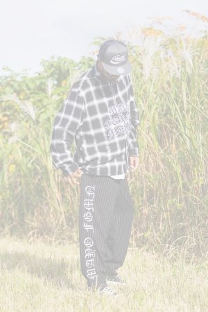 画像10: MAYO メイヨー FRONT LOGO EMBROIDERY CHECK SHIRT{-BFS}