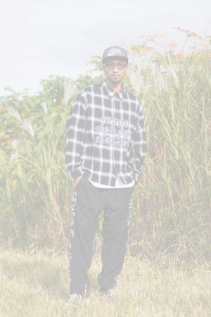画像12: MAYO メイヨー FRONT LOGO EMBROIDERY CHECK SHIRT{-BFS}