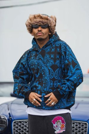 画像7: MAYO メイヨー PAISLEY PATTERN PRINT HOODIE{-BFA}