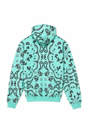 画像2: MAYO メイヨー PAISLEY PATTERN PRINT HOODIE{-BFA}