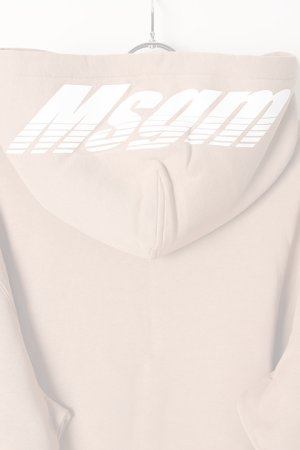 画像5:  {SOLD} MSGM エムエスジーエム sweat shirt with logo print at hood{2740MM76195799-23-AIA}