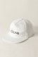 画像1: {SOLD}CELINE セリーヌ Logo-Print Cotton-Twill Baseball Cap{126N 2AUU1 01BC-BAS} (1)