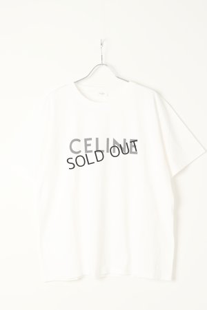 画像1: {SOLD}CELINE セリーヌ ルーズ Tシャツ{671Q2X681/2X681671Q-01CC-BBS}