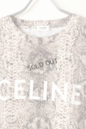 画像2: {SOLD}CELINE セリーヌ ルーズ Tシャツ{307H2X681-19BW-BBS}