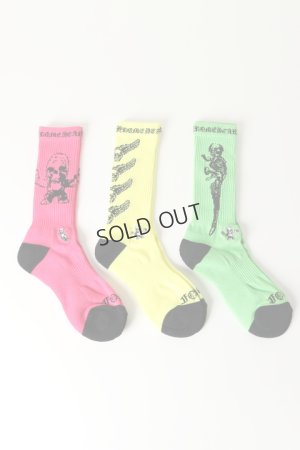 画像1: {SOLD}CHROME HEARTS クロムハーツ Socks{316180459-389-MB5-BBS}