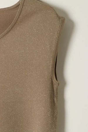 画像3: 【 50%OFF セール｜15,400円→7,700円】 グレースコンチネンタル｜GRACE CONTINENTAL ダイアグラム DIAGRAM ハイゲージニットトップ{0321148183-19KHA-BAS}