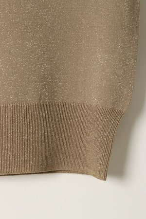 画像4: 【 50%OFF セール｜15,400円→7,700円】 グレースコンチネンタル｜GRACE CONTINENTAL ダイアグラム DIAGRAM ハイゲージニットトップ{0321148183-19KHA-BAS}