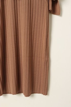 画像4: 【 40%OFF セール41,800円→25,080円】 グレースコンチネンタル｜GRACE CONTINENTAL ダイアグラム DIAGRAM ポンチョ付ニットワンピース{0321333187-03BEG-BAA}