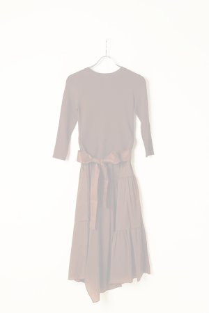 画像1:   グレースコンチネンタル｜GRACE CONTINENTAL ダイアグラム DIAGRAM バックパールニットワンピース {0322339117-21BRW-BBA}