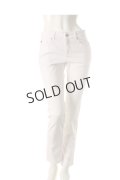 ALEXANDER MCQUEEN アレキサンダー・マックイーン JEANS OVERDYED STRETCH DENIM{-ADS}