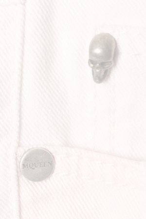 画像4:   ALEXANDER MCQUEEN アレキサンダー・マックイーン JEANS OVERDYED STRETCH DENIM{-ADS}