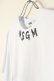 画像3: MSGM エムエスジーエム ブラッシュストローク ロゴTシャツ{-BCS} (3)