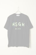 {SOLD} MSGM エムエスジーエム ブラッシュロゴTシャツ{-BCS}