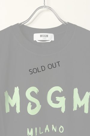 画像2: {SOLD}MSGM エムエスジーエム ブラッシュロゴTシャツ{-BCS}