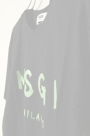 画像3:  {SOLD} MSGM エムエスジーエム ブラッシュロゴTシャツ{-BCS}