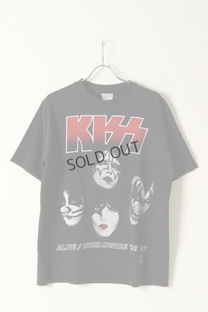 画像1: {SOLD}Vintage KISS ALIVE WORLD1WIDE '96 - '97 TEE ALLSPORT{-BAA}