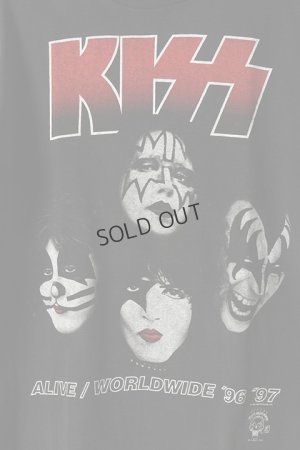 画像3: {SOLD}Vintage KISS ALIVE WORLD1WIDE '96 - '97 TEE ALLSPORT{-BAA}