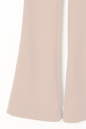 画像4:   グレースコンチネンタル｜GRACE CONTINENTAL ダイアグラム DIAGRAM ベロアフレアパンツ{-AIA}