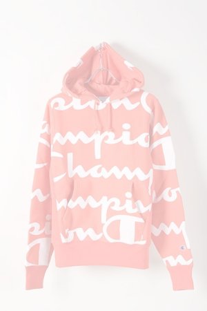画像1:   Champion チャンピオン REVEASE WEAVE PULLOVER HOOD ALL OVER PRINT{-AIS}