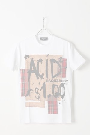 画像1:  {SOLD} DSQUARED ディースクエアード S/S TEE{3D2S74GD0478-WHT-AIS}