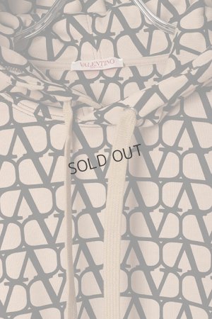 画像2: {SOLD}Valentino ヴァレンティノ トワル イコノグラフ プリント フード付き コットン スウェットシャツ{-BCA}