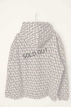 画像5: {SOLD}Valentino ヴァレンティノ トワル イコノグラフ プリント フード付き コットン スウェットシャツ{-BCA}