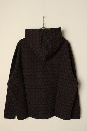 画像5: 【 30%OFF セール209,000円→146,300円】 Valentino ヴァレンティノ トワル イコノグラフ プリント フード付き コットン スウェットシャツ{-BCA}