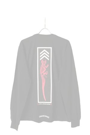 画像4:   CHROME HEARTS クロムハーツ ロングスリーブTシャツ {-BCS}  :408053447-642-BLK-L 