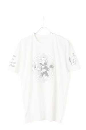 画像1:   CHROME HEARTS クロムハーツ T-Shirts {408053448-923-WHT-BBS}  :408053448923WH-L 