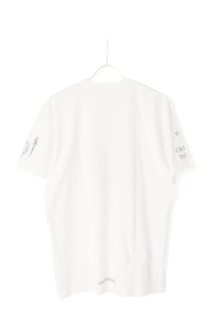 画像2:   CHROME HEARTS クロムハーツ T-Shirts {408053448-923-WHT-BBS}  :408053448923WH-L 