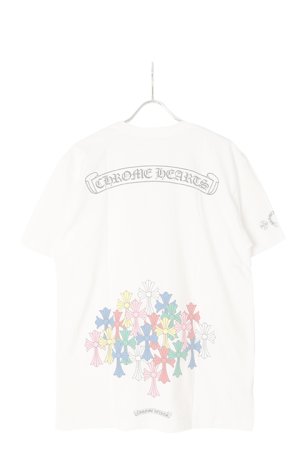 画像1:   CHROME HEARTS クロムハーツ T-Shirts {408129111WHTLRG984-BBA}  :408129111WHTLR-L 