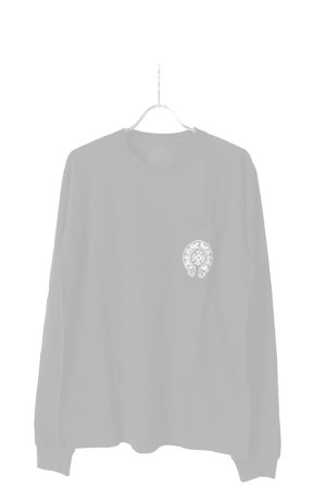 画像2:   CHROME HEARTS クロムハーツ ロングスリーブTシャツ {-BCS}  :408129112-103-BLK-L 