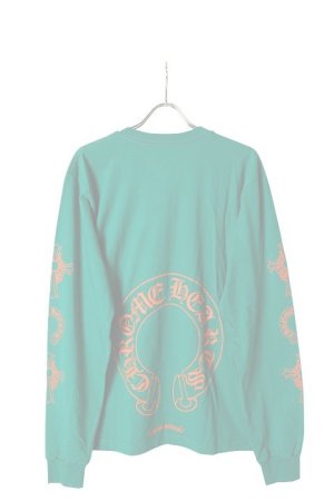 画像1:   CHROME HEARTS クロムハーツ ロングスリーブTシャツ{-BCS}
