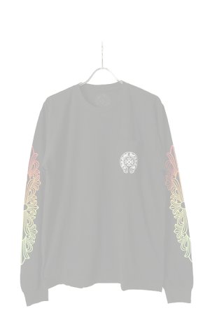 画像1:   CHROME HEARTS クロムハーツ ロングスリーブTシャツ {-BCS}  :408129112-730-BLK-L 