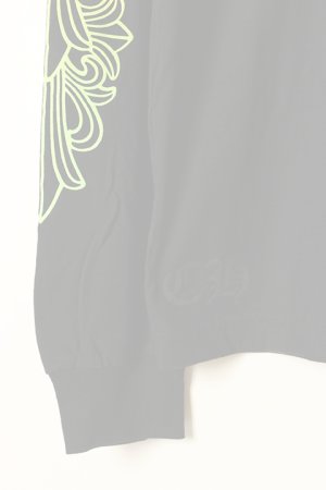 画像4:   CHROME HEARTS クロムハーツ ロングスリーブTシャツ {-BCS}  :408129112-730-BLK-L 