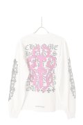  {SOLD} CHROME HEARTS クロムハーツ ロングスリーブTシャツ {-BCS}  :408129112-752-WHT 