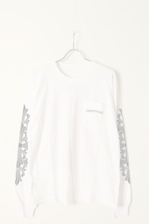 画像3:   CHROME HEARTS クロムハーツ ロングスリーブTシャツ {-BCS}  :408129112-752-WHT 