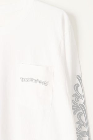 画像5:   CHROME HEARTS クロムハーツ ロングスリーブTシャツ {-BCS}  :408129112-752-WHT 