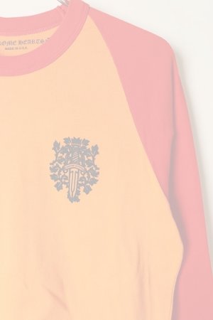 画像3:   CHROME HEARTS クロムハーツ ラグランロングスリーブTシャツ {-BCS}  :408198101-749-ORG-L 