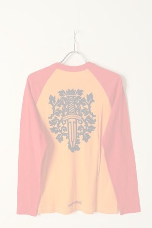 画像5:   CHROME HEARTS クロムハーツ ラグランロングスリーブTシャツ {-BCS}  :408198101-749-ORG-L 