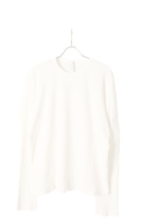 画像1:   CHROME HEARTS クロムハーツ ワッフルロングスリーブTシャツ {-BCS}  :417192948-220-WHT 