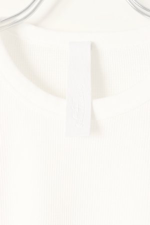 画像2:   CHROME HEARTS クロムハーツ ワッフルロングスリーブTシャツ {-BCS}  :417192948-220-WHT 