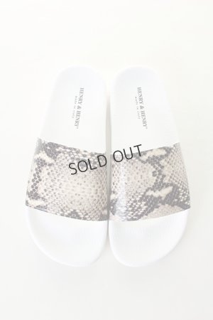 画像3: {SOLD}HENRY&HENRY｜ヘンリーアンドヘンリー 180 LIZARD シャワーサンダル{-AIS}