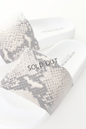 画像5: {SOLD}HENRY&HENRY｜ヘンリーアンドヘンリー 180 LIZARD シャワーサンダル{-AIS}