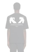   Off-white オフホワイト Half Arrow Skate T-shirt{44MAA120S26J008001-BFS}
